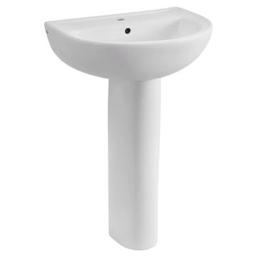 Reliant 22 in. Pedestal Sink, Single Hole by American Standard - view 3