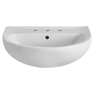 Reliant 22 in. Pedestal Sink Top Only, 8 in. Widespread Holes by American Standard - view 4
