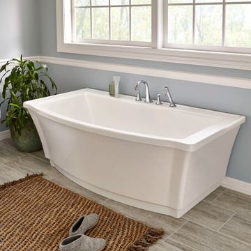 Estate Deck-Mount Bathtub Faucet with Personal Shower for Flash Rough-in Valve with Lever Handle by American Standard - view 9
