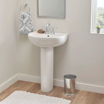 Reliant 22 in. Pedestal Sink, 4 in. Centerset Holes by American Standard - view 5