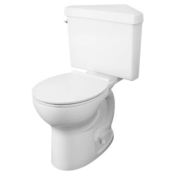 Triangle Cadet PRO Two-Piece 1.28 gpf/4.8 Lpf Chair Height Round Front Toilet by American Standard - view 2