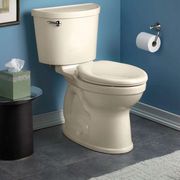 Champion PRO Two-Piece 1.6 gpf/6.0 Lpf Chair Height Round Front Toilet Less Seat by American Standard - view 5