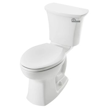Edgemere Two-Piece 1.28 gpf/4.8 Lpf Chair-Height Elongated Right-Hand Trip Lever Toilet Less Seat by American Standard - view 2