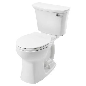 Edgemere Two-Piece 1.28 gpf/4.8 Lpf Chair-Height Round-Front Right-Hand Trip Lever Toilet Less Seat by American Standard - view 2
