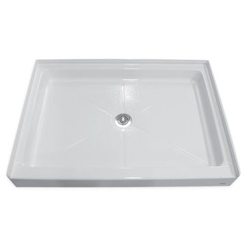 60 x 34-Inch Single Threshold Shower Bases With Center Drain by American Standard - view 2
