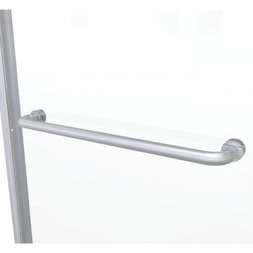 Euro 60 x 57-Inch Height Semi-Frameless Sliding Tub Door with Rain Glass by American Standard - view 6