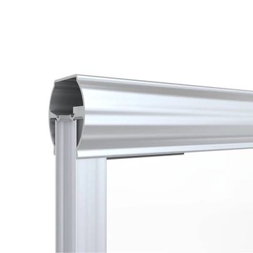 Euro 60 x 57-Inch Height Semi-Frameless Sliding Tub Door with Rain Glass by American Standard - view 7