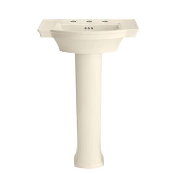 Estate 8-Inch Widespread Pedestal Sink Top and Leg Combination by American Standard - view 2