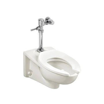 Afwall Millennium Wall-Hung EverClean Toilet System With Manual Piston Flush Valve, 1.1 gpf/4.2 Lpf by American Standard - view 2