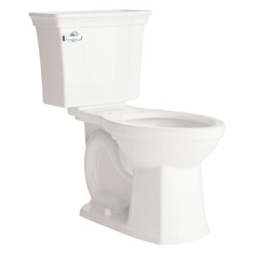 Estate VorMax Two-Piece 1.28 gpf/4.8 Lpf Chair Height Elongated Toilet Less Seat by American Standard - view 3