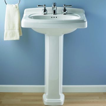 Portsmouth 8-Inch Widespread Pedestal Sink Top and Leg Combination by American Standard - view 5