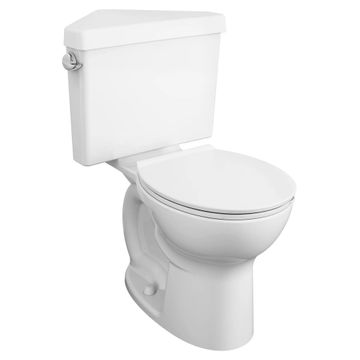 Triangle Cadet PRO Two-Piece 1.28 gpf/4.8 Lpf Chair Height Round Front Toilet by American Standard - view 4