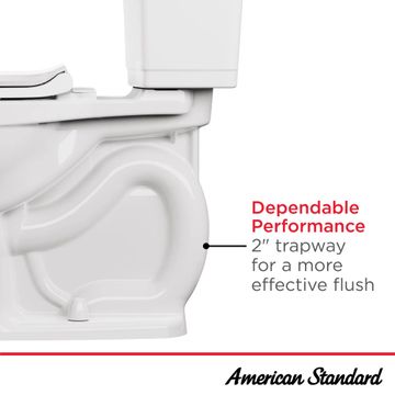 Reliant Two-Piece Chair Height Elongated Toilet with Seat by American Standard - view 5