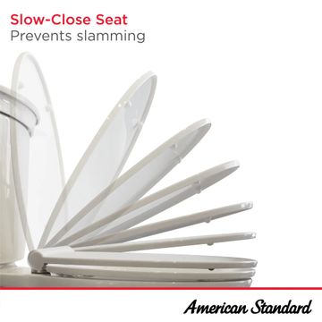 Champion 4 Two-Piece 1.6 gpf/6.0 Lpf Chair Height Elongated Toilet with Seat by American Standard - view 8