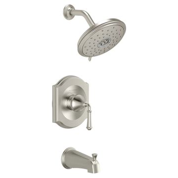 Portsmouth 1.8 GPM Tub and Shower Trim Kit with Water-Saving Showerhead and Double Ceramic Pressure Balance Cartridge with Lever Handle by American Standard - view 8