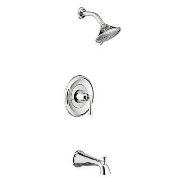 Estate 1.75 GPM Tub and Shower Trim Kit with Water-Saving 3-Function Showerhead and Lever Handle by American Standard - view 3