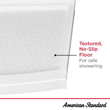 Mainstream 60in x 32in 8-Jet Whirlpool Tub with Right-Hand Drain by American Standard - view 6