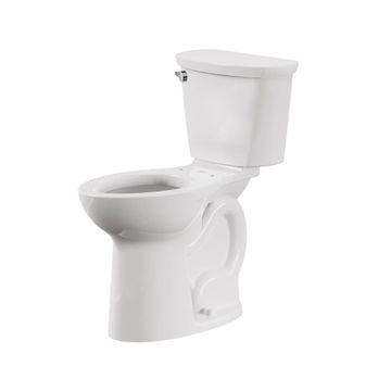 Cadet PRO Two-Piece 1.28 gpf/4.8 Lpf Extra Tall Height Elongated Toilet Less Seat by American Standard - view 4