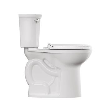 Cadet PRO Two-Piece 1.28 gpf/4.8 Lpf Extra Tall Height Elongated Toilet Less Seat by American Standard - view 7