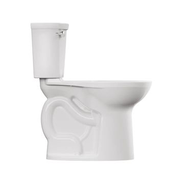 Cadet PRO Two-Piece 1.28 gpf/4.8 Lpf Extra Tall Height Elongated Toilet Less Seat by American Standard - view 8
