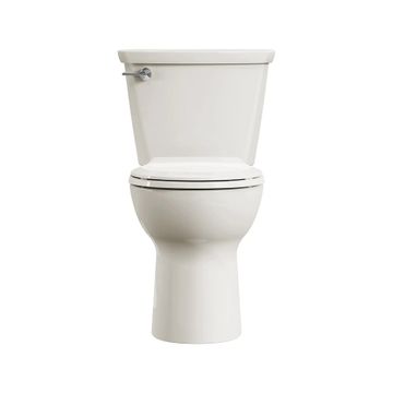 Cadet 12 in. Rough In 2-Piece 1.28 GPF/4.8LPF Single Flush Chair Height Round Front Antimicrobial Toilet with Slow Close Antimicrobial Seat by American Standard - view 2