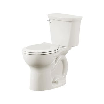 Cadet 12 in. Rough In 2-Piece 1.28 GPF/4.8LPF Single Flush Chair Height Round Front Antimicrobial Toilet with Slow Close Antimicrobial Seat by American Standard - view 3