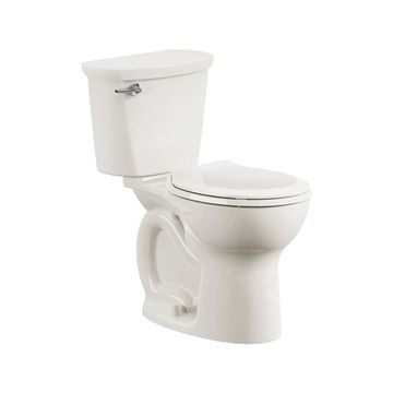 Cadet 12 in. Rough In 2-Piece 1.28 GPF/4.8LPF Single Flush Chair Height Round Front Antimicrobial Toilet with Slow Close Antimicrobial Seat by American Standard - view 4