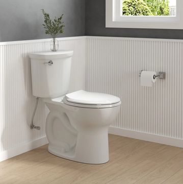 Cadet Slow-Close Round Front Toilet Seat by American Standard - view 8