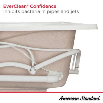 EverClean 60x32 inch Whirlpool with Apron by American Standard - view 4