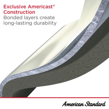 Princeton Americast 60 x 30-Inch Integral Apron Bathtub with Left-Hand Outlet by American Standard - view 7