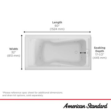 EverClean 5 ft x 32-inch IA-RHO by American Standard - view 6