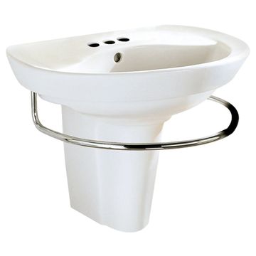 Ravenna 4-Inch Centerset Pedestal Sink Top and Leg Combination by American Standard - view 3