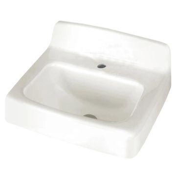 Regalyn Cast Iron Wall-Hung Sink With 8-Inch Widespread by American Standard - view 6