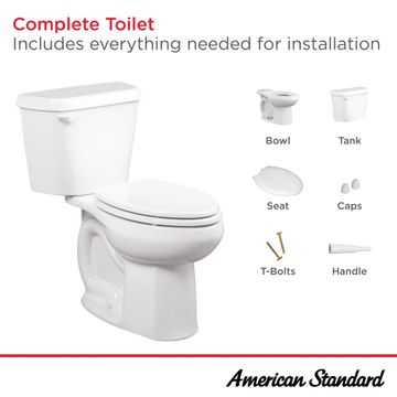 Colony Elongated 12" Rough Toilet 1.28 gpf by American Standard - view 6
