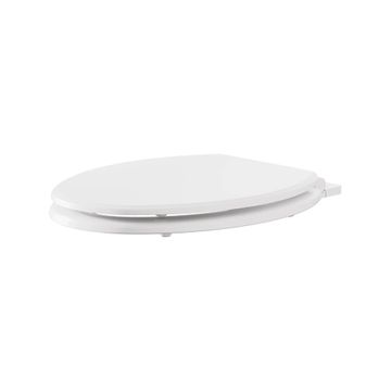 Moments Slow-Close & Easy Lift-Off Elongated Wood Toilet Seat by American Standard - view 2