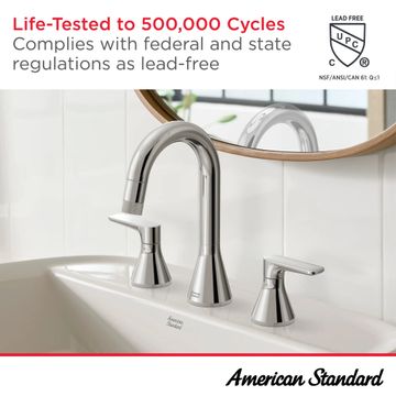 Edgemere Bathtub Faucet With Lever Handles for Flash Rough-In Valve by American Standard - view 4