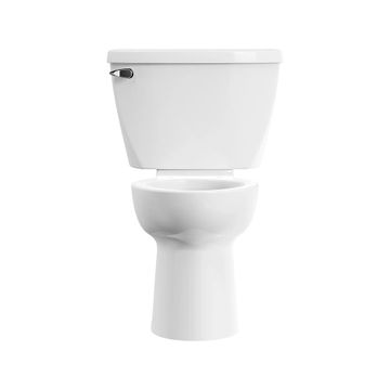 Cadet Two-Piece Pressure Assist 1.6 gpf/6.0 Lpf Chair Height Elongated EverClean Toilet by American Standard - view 2