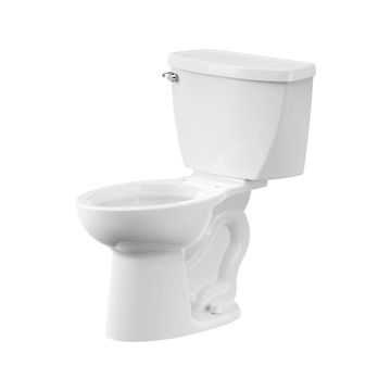 Cadet Two-Piece Pressure Assist 1.6 gpf/6.0 Lpf Chair Height Elongated EverClean Toilet by American Standard - view 3