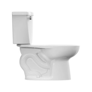 Cadet Two-Piece Pressure Assist 1.1 gpf/4.2 Lpf Elongated EverClean Toilet by American Standard - view 4