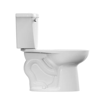 Cadet Two-Piece Pressure Assist 1.6 gpf/6.0 Lpf Chair Height Elongated EverClean Toilet by American Standard - view 5