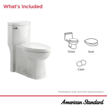 Boulevard One-Piece 1.28 gpf/4.8 Lpf Chair Height Elongated Toilet With Seat by American Standard - view 5