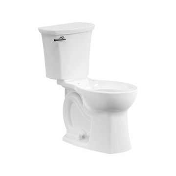 Edgemere Two-Piece Dual Flush 1.6 gpf/6.0 Lpf and 1.1 gpf/4.2 Lpf Chair-Height Round-Front Toilet Less Seat by American Standard - view 3