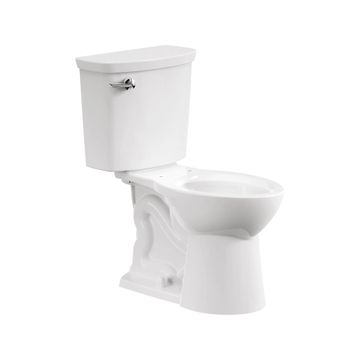 VorMax Two-Piece 1.0 gpf/3.8 Lpf Chair Height Elongated Toilet Less Seat by American Standard - view 4