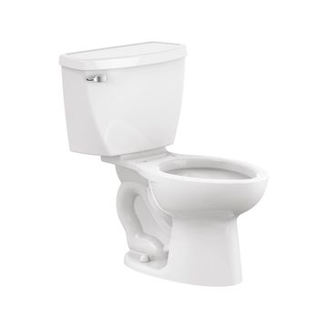Cadet Two-Piece Pressure Assist 1.6 gpf/6.0 Lpf Elongated EverClean Toilet by American Standard - view 5
