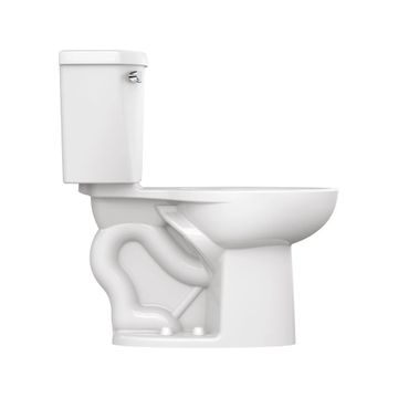 Cadet Two-Piece Pressure Assist 1.6 gpf/6.0 Lpf Chair Height Elongated EverClean Toilet by American Standard - view 8
