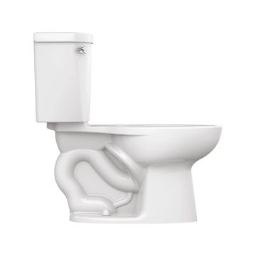 Cadet Two-Piece Pressure Assist 1.6 gpf/6.0 Lpf Elongated EverClean Toilet by American Standard - view 6