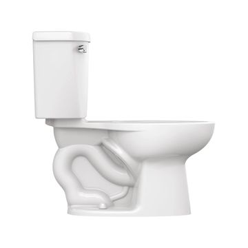 Cadet Two-Piece Pressure Assist 1.1 gpf/4.2 Lpf Elongated EverClean Toilet by American Standard - view 8