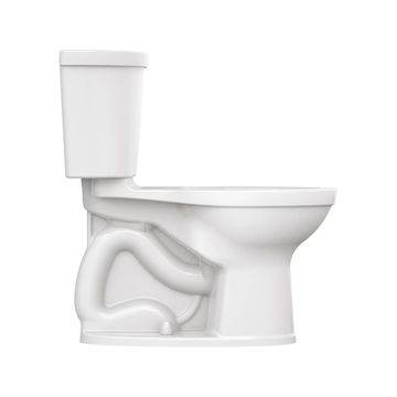 Champion PRO Two-Piece 1.6 gpf/6.0 Lpf Chair Height Elongated Right-Hand Trip Lever Toilet Less Seat by American Standard - view 4