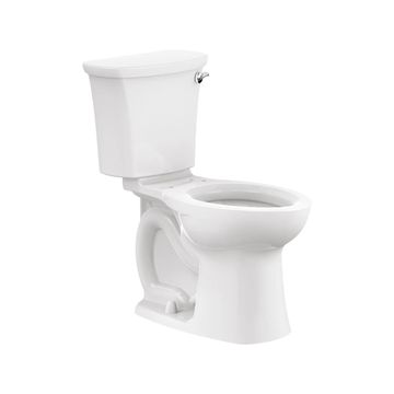 Edgemere Two-Piece 1.28 gpf/4.8 Lpf Chair-Height Elongated Right-Hand Trip Lever Toilet Less Seat by American Standard - view 5