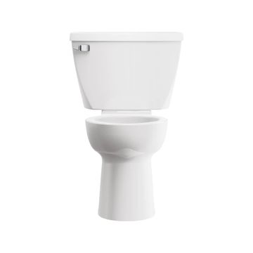 Cadet Two-Piece Pressure Assist 1.1 gpf/4.2 Lpf Chair Height Elongated EverClean Toilet by American Standard - view 4